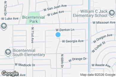Map image of the property - 5408 N 69th Ave