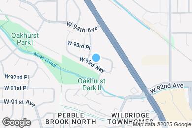 Map image of the property - 8177 W 93rd Way