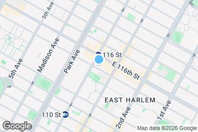 Map image of the property - 161 E 115th St