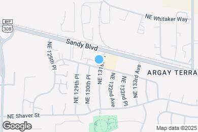 Map image of the property - 13047 NE Prescott Dr