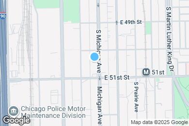 Map image of the property - 5026 S Michigan Ave