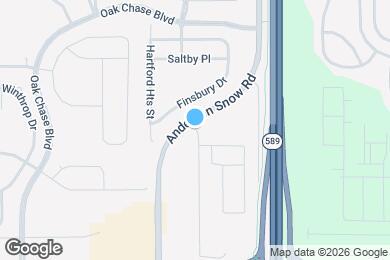 Map image of the property - 516 Voltaire Dr