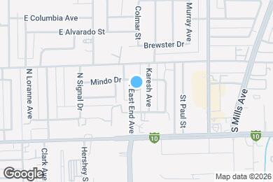 Map image of the property - 700 N East End Ave