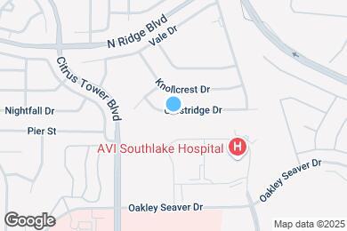 Map image of the property - 1915 Crestridge Dr