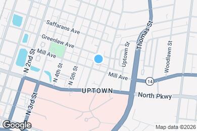 Map image of the property - 302 Mill Ave