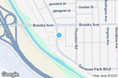 Map image of the property - 608 Genesee Park Blvd