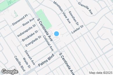 Map image of the property - 3432-3434 S Centinela Ave