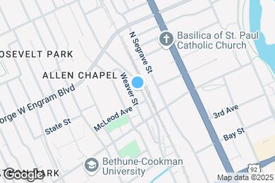 Map image of the property - 342 N Charles St