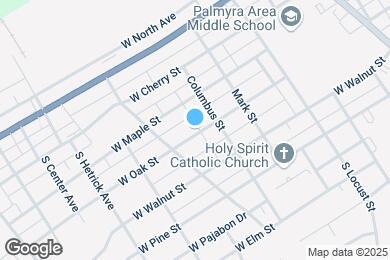 Map image of the property - 421 W Oak St