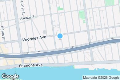 Map image of the property - 2722 E 26th St