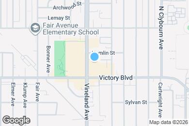 Map image of the property - 6438 Vineland Ave