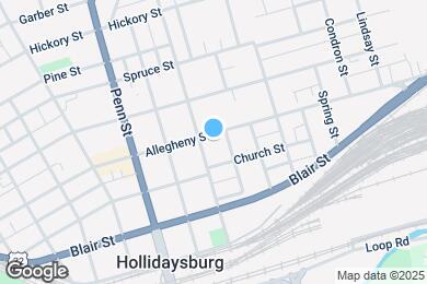 Map image of the property - 808 Allegheny St