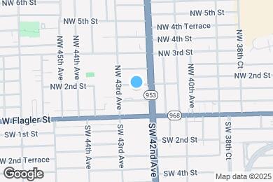 Map image of the property - 4242 NW 2nd St