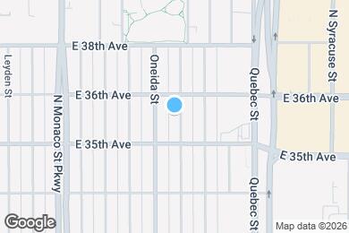 Map image of the property - 3551 Olive St