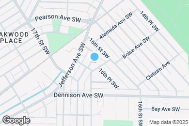 Map image of the property - 1629 Alemeda Ave SW