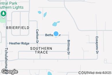 Map image of the property - 2417 Bethany Dr