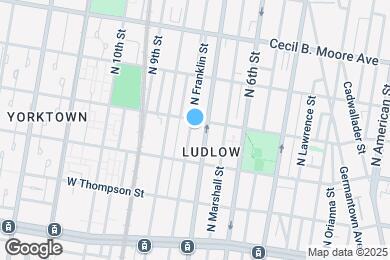 Map image of the property - 1439 N Franklin St