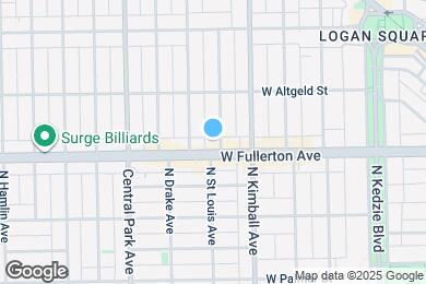 Map image of the property - 2406 N Bernard St
