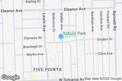 Map image of the property - 902 Dryden Dr