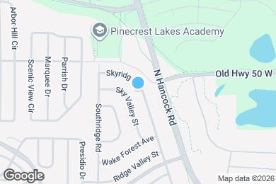 Map image of the property - 654 Skyridge Rd