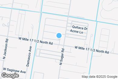 Map image of the property - 1613 W Broome St