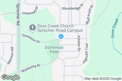 Map image of the property - 6901 Dominion Dr