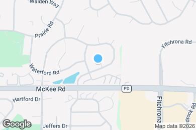 Map image of the property - 3101 Dorchester Way