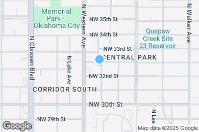 Map image of the property - 1002 W Hill St