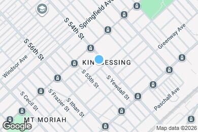 Map image of the property - 5417 Kingsessing Ave