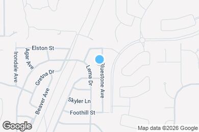 Map image of the property - 3321 Bluestone Ave