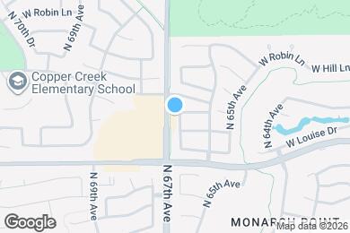 Map image of the property - 22016 N 66th Ln