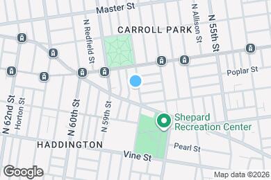 Map image of the property - 522 N 58th St