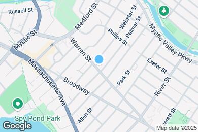 Map image of the property - 107 Warren St