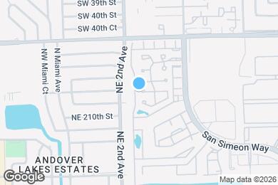 Map image of the property - 202 NE 211th Ter