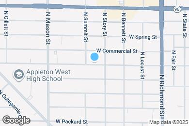 Map image of the property - 1020 W Winnebago St