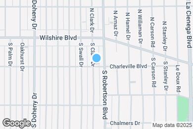 Map image of the property - 156 S Clark Dr