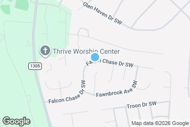 Map image of the property - 4659 Falcon Chase Dr SW