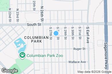 Map image of the property - 102 S 28th St