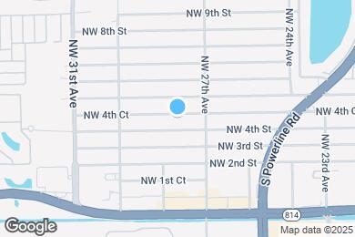 Map image of the property - 2750 NW 4th Ct