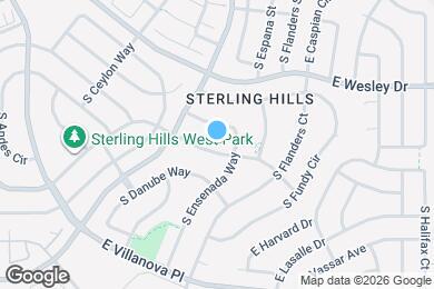 Map image of the property - 19365 E Lasalle Pl