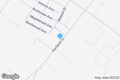 Map image of the property - 616 Portland St