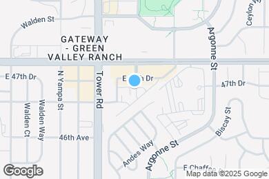 Map image of the property - 18598 E 47th Pl