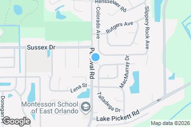 Map image of the property - 2900 Talladega Dr