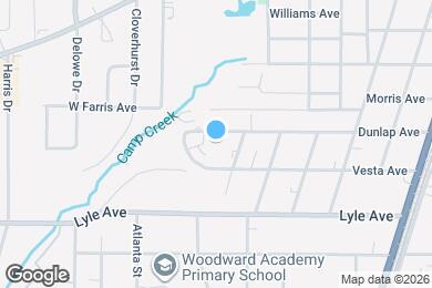 Map image of the property - Room in Apartment on Dunlap Ave