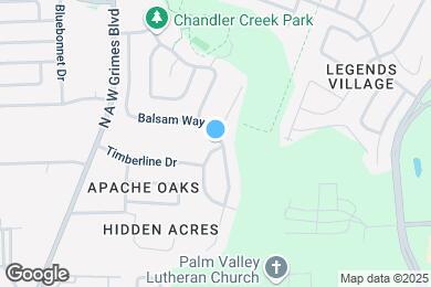 Map image of the property - 1700 Balsam Way