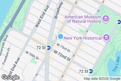 Map image of the property - 164 W 74th St