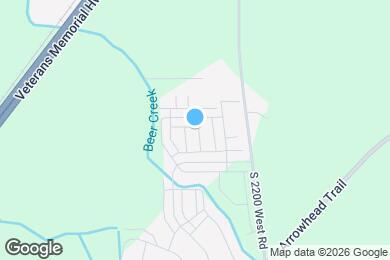 Map image of the property - 1738 N 1280 E