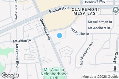 Map image of the property - 4177 Mount Alifan Pl