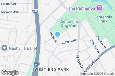 Map image of the property - 3145 Parthenon Ave