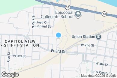Map image of the property - 105 S Battery St